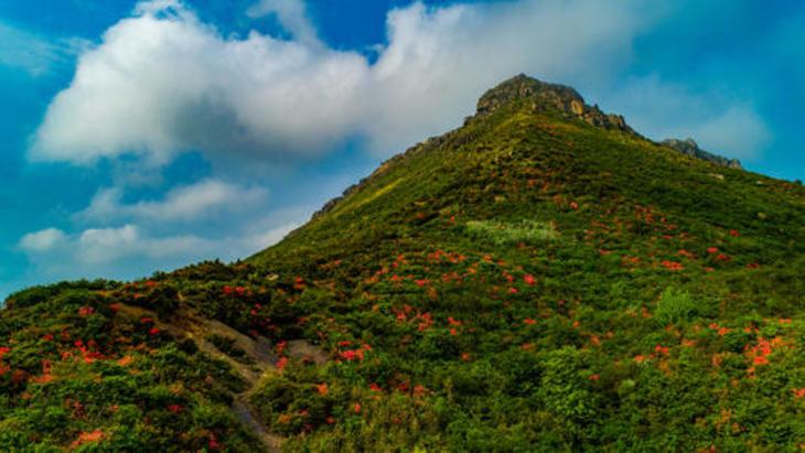 10月9日優(yōu)時(shí)通物流組織員工游玩萍鄉(xiāng)武功山